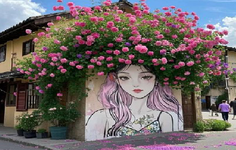 武功怎么设计网红打卡墙绘