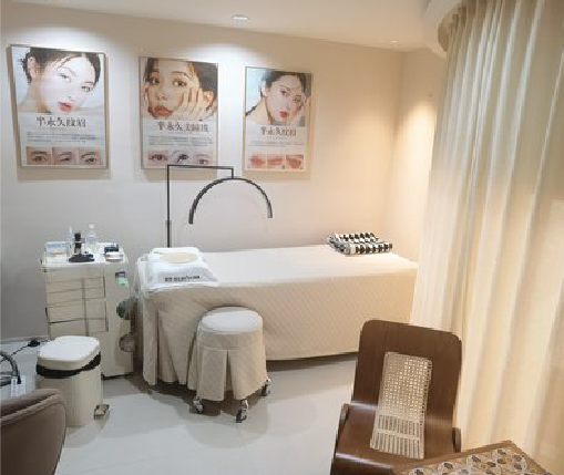 武功美容店装修小技巧