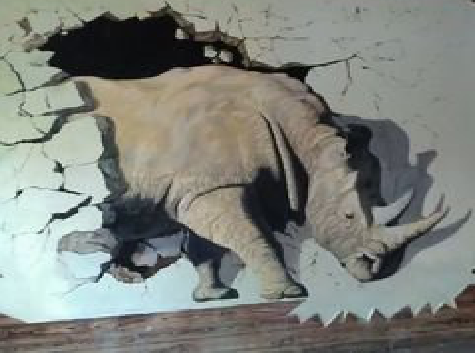 武功在墙绘中，如何绘制3D效果？