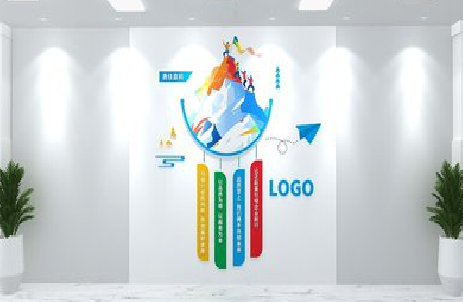 武功公司企业形象墙的工艺材料有哪些？