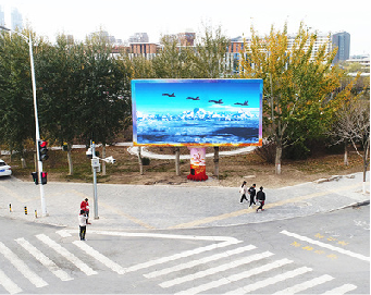 武功户外大屏广告投放要点。